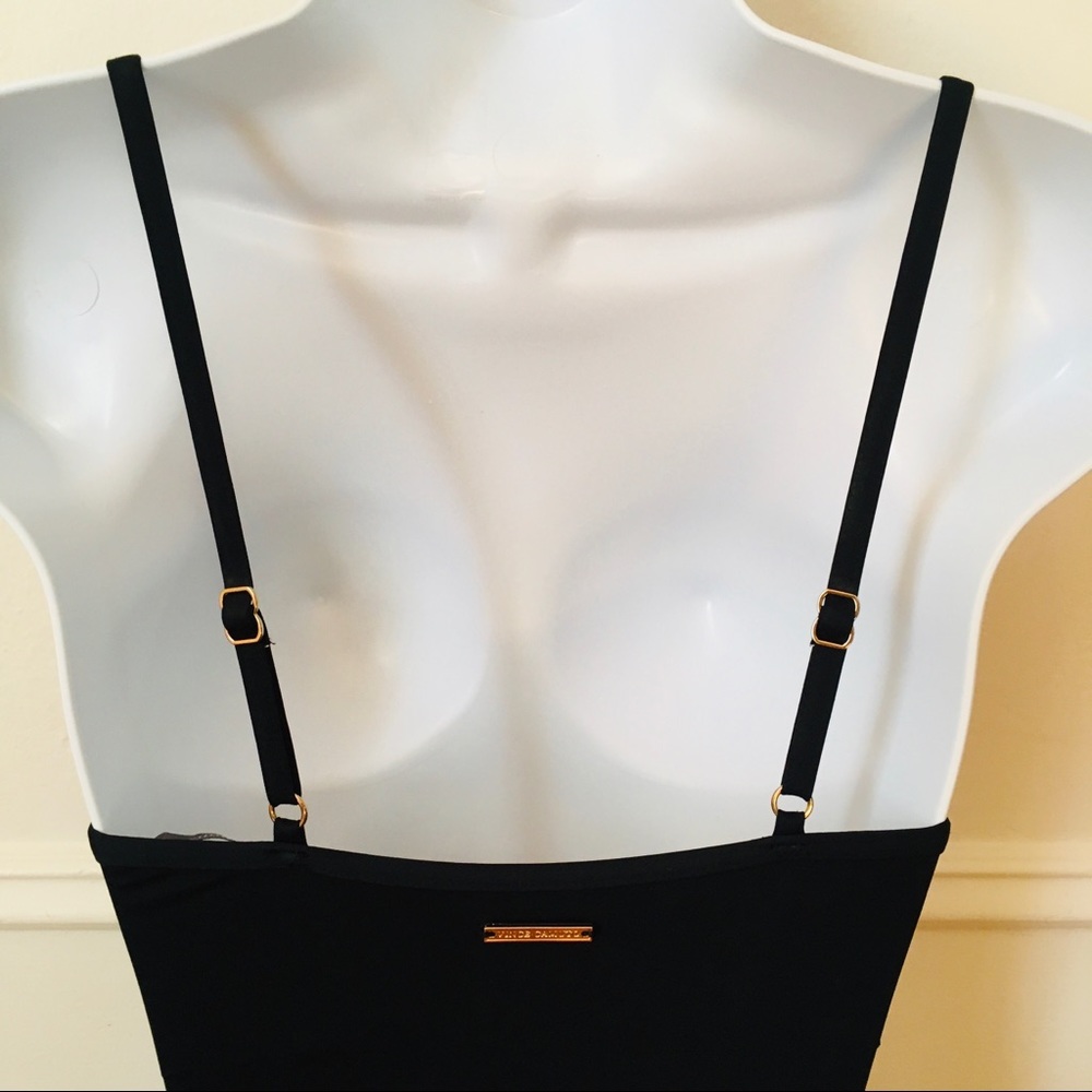 Vince Camuto Swimsuit Size 4 color Black - Picture 5 of 9